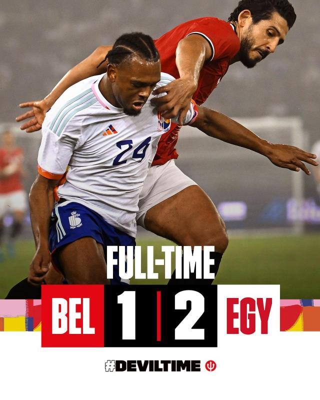 【热身】丁丁失误，萨拉赫助攻，比利时1比2不敌埃及